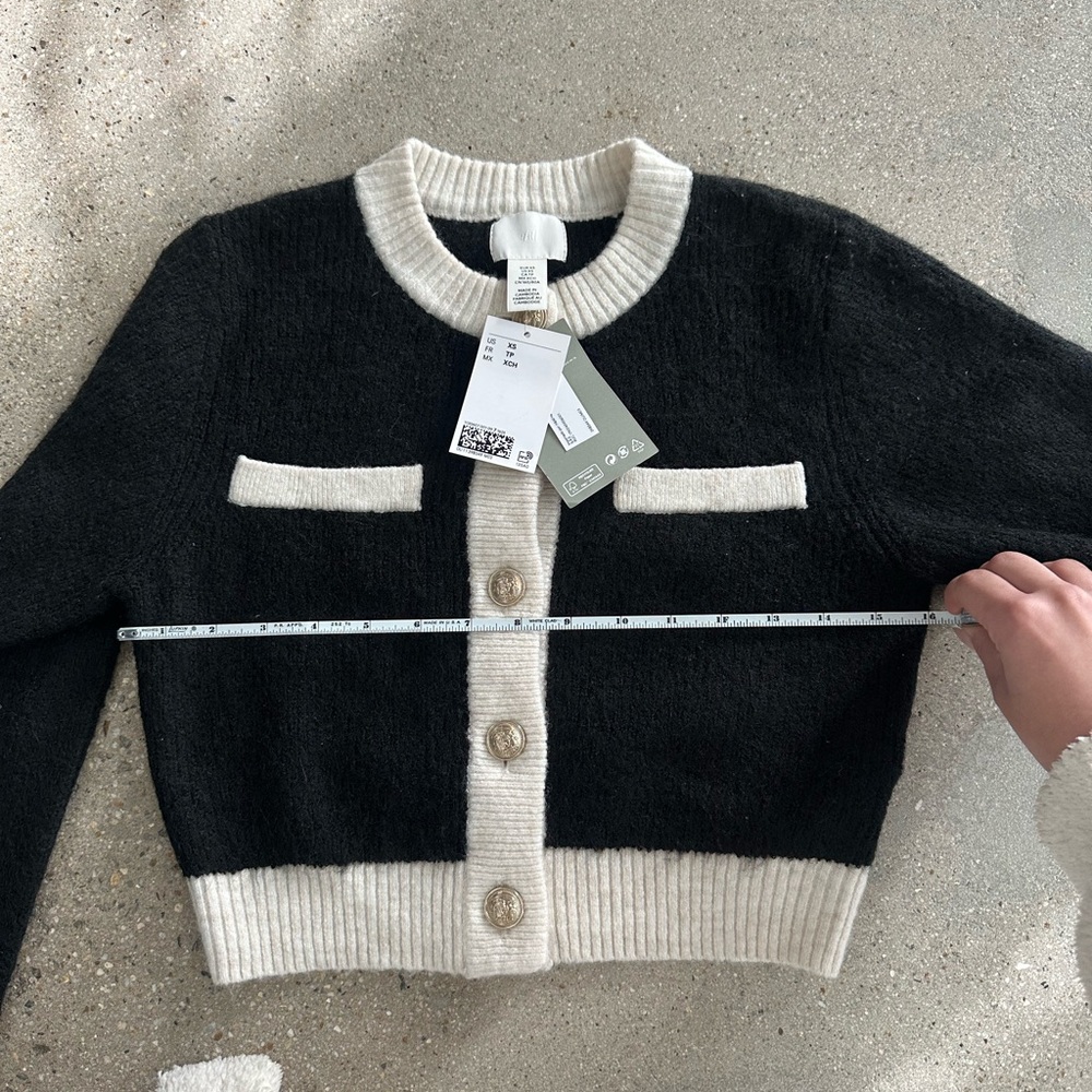 H&M contrast cardigan - Picture 4 of 4